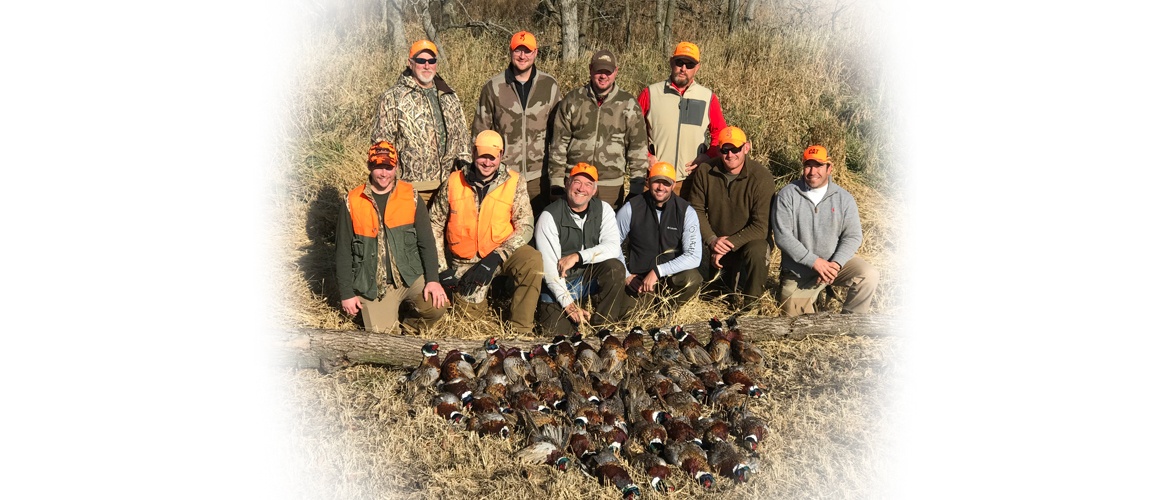 2018 Pheasant Hunt group photo
